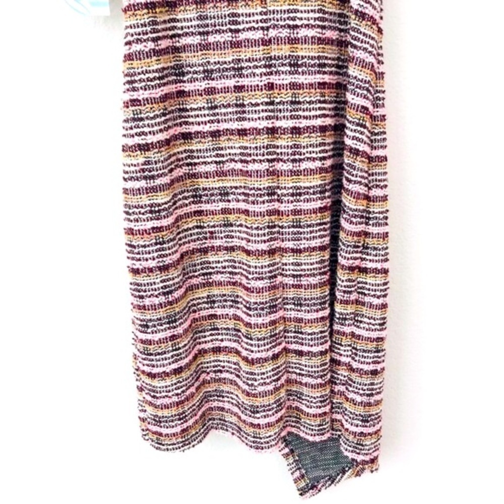 New! Almost Famous Tweed Knit Bodycon Party Plaid Prom Mini Dress - Picture 10 of 12